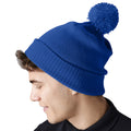 Bright Royal Blue - Back - Beechfield Unisex Adult Snowstar Beanie