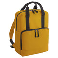 Mustard Yellow - Front - Bagbase Unisex Adult Cooler Recycled Backpack