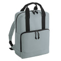 Grey - Front - Bagbase Unisex Adult Cooler Recycled Backpack