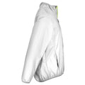 Neon White - Side - Spiro Mens Luxe Reflective Hi-Vis Jacket