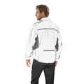 Neon White - Pack Shot - Spiro Mens Luxe Reflective Hi-Vis Jacket