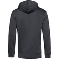 Asphalt - Side - B&C Mens Organic Zipped Hoodie