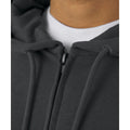 Asphalt - Pack Shot - B&C Mens Organic Zipped Hoodie