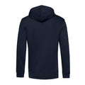 Navy Blue - Back - B&C Mens Organic Zipped Hoodie