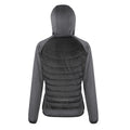 Black-Charcoal - Back - Spiro Womens-Ladies Zero Gravity Jacket