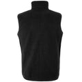 Black - Back - Result Genuine Recycled Mens Polarthermic Fleece Body Warmer