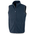 Navy - Front - Result Genuine Recycled Mens Polarthermic Fleece Body Warmer