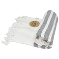 White-Light Grey - Front - ARTG Hamamzz Dalaman Towel