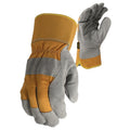Grey-Yellow - Front - Stanley Unisex Adult Winter Rigger Gloves