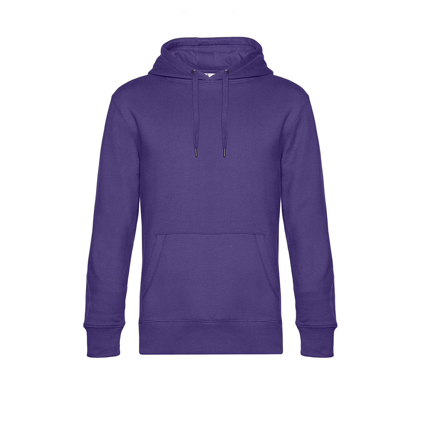 Radiant Purple - Front - B&C Mens King Hoodie