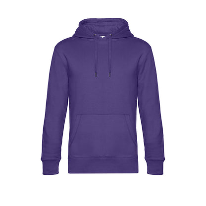 Radiant Purple - Front - B&C Mens King Hoodie