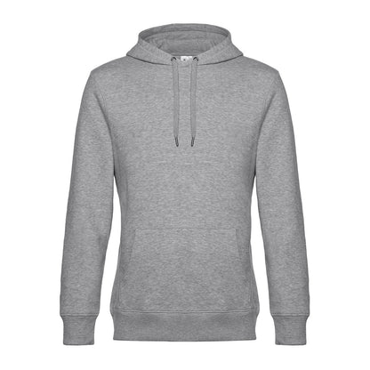 Heather Grey - Front - B&C Mens King Hoodie