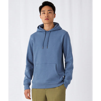 Nordic Blue - Back - B&C Mens King Hoodie