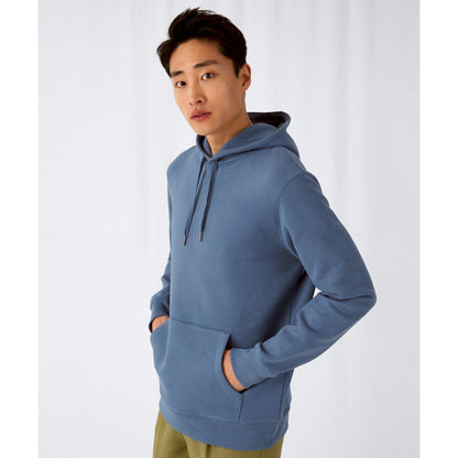 Royal Blue - Side - B&C Mens King Hoodie