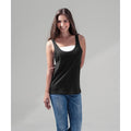 Black - Back - Build Your Brand Womens-Ladies Tank Top