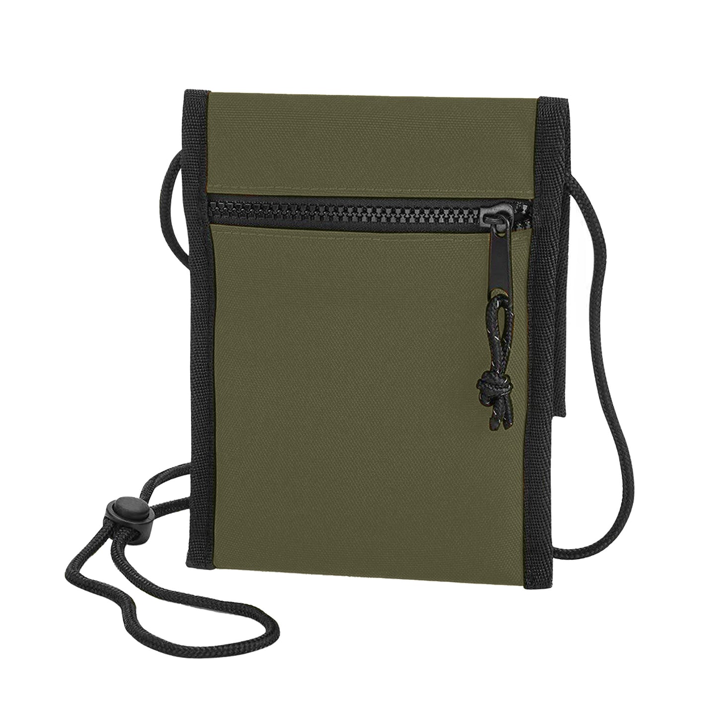 Military Green - Back - Bagbase Unisex Adult Recycled Crossbody Bag