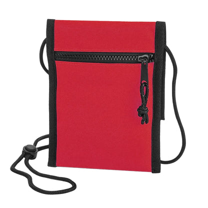 Classic Red - Back - Bagbase Unisex Adult Recycled Crossbody Bag