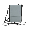 Grey - Front - Bagbase Unisex Adult Recycled Crossbody Bag
