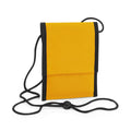 Mustard Yellow - Front - Bagbase Unisex Adult Recycled Crossbody Bag