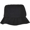Black - Front - Flexfit Unisex Adult Bucket Hat