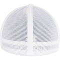 White - Back - Flexfit Unisex Adult 360 Omnimesh Mesh Cap