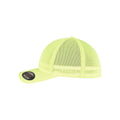 Neon Yellow - Side - Flexfit Unisex Adult 360 Omnimesh Mesh Cap