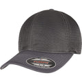 Charcoal - Front - Flexfit Unisex Adult 360 Omnimesh Mesh Cap