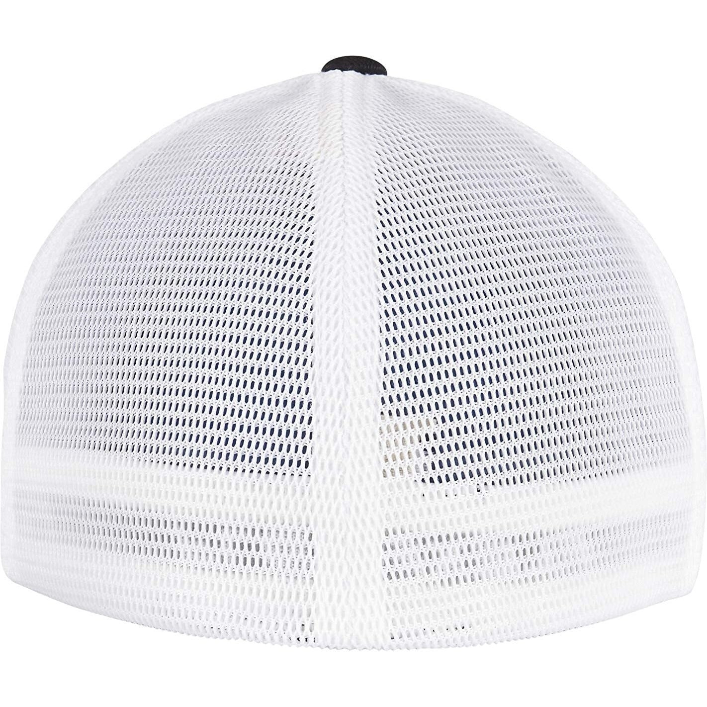 Black-White - Back - Flexfit Unisex Adult Omnimesh Mesh Two Tone Cap
