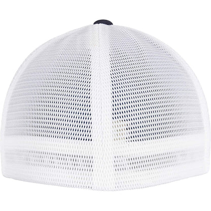 Navy-White - Back - Flexfit Unisex Adult Omnimesh Mesh Two Tone Cap