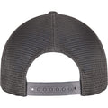 Charcoal - Back - Flexfit Unisex Adult Omnimesh Mesh Cap