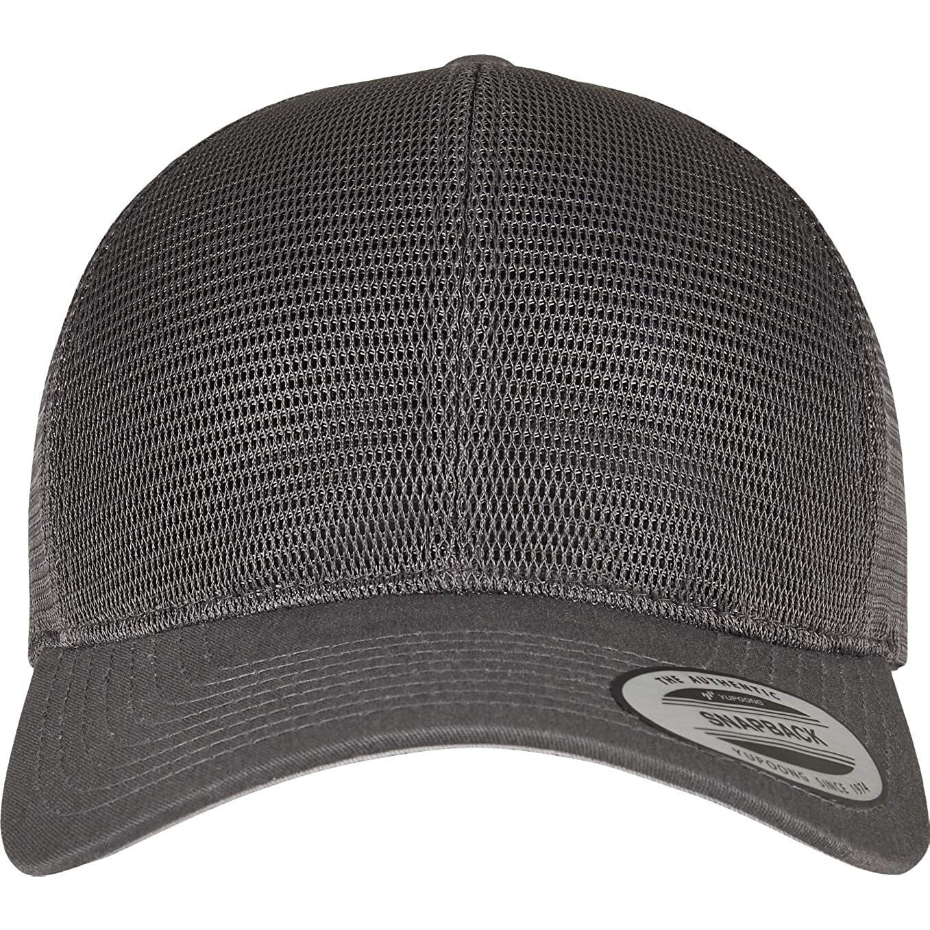 Charcoal - Lifestyle - Flexfit Unisex Adult Omnimesh Mesh Cap