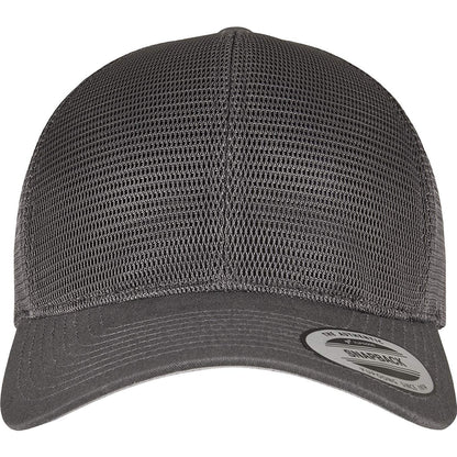 Charcoal - Lifestyle - Flexfit Unisex Adult Omnimesh Mesh Cap