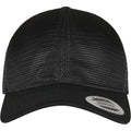 Black - Lifestyle - Flexfit Unisex Adult Omnimesh Mesh Cap