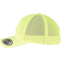 Neon Yellow - Side - Flexfit Unisex Adult Omnimesh Mesh Cap