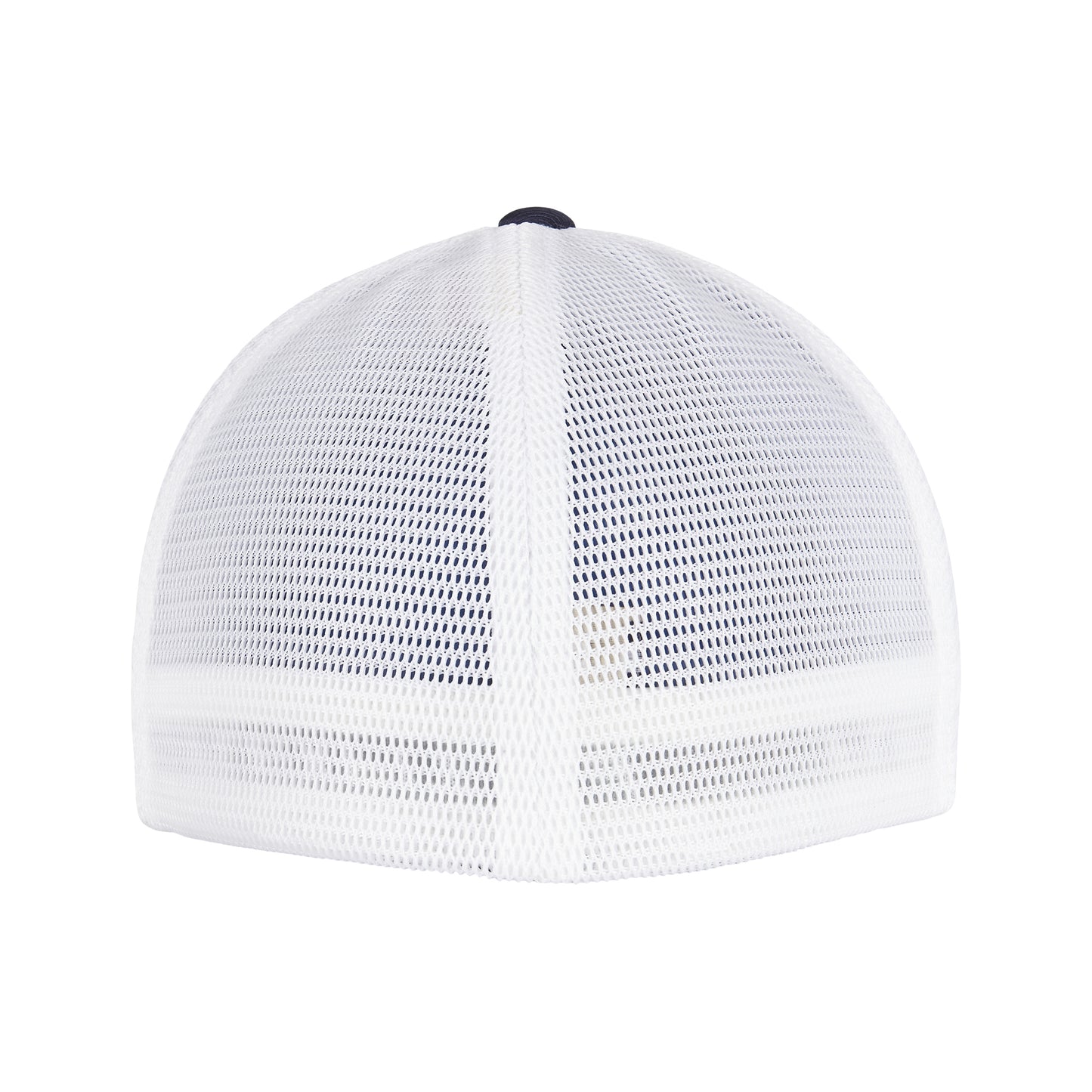 Navy-White - Back - Flexfit Unisex Adult 360 Omnimesh Mesh Two Tone Cap