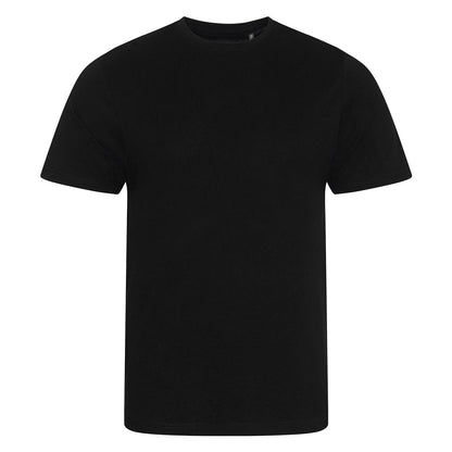 Jet Black - Front - Ecologie Childrens-Kids Cascade T-Shirt