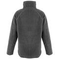 Grey - Back - Result Genuine Recycled Childrens-Kids Junior Microfleece Top