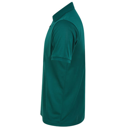 Bottle Green - Side - Henbury Unisex Adult Polo Shirt