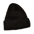 Black - Front - Yupoong Unisex Adult Flexfit Acrylic Beanie