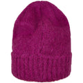 Fuchsia - Back - Yupoong Unisex Adult Flexfit Acrylic Beanie