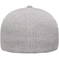 Silver Melange - Back - Flexfit Unisex Adult Heatherlight Cap