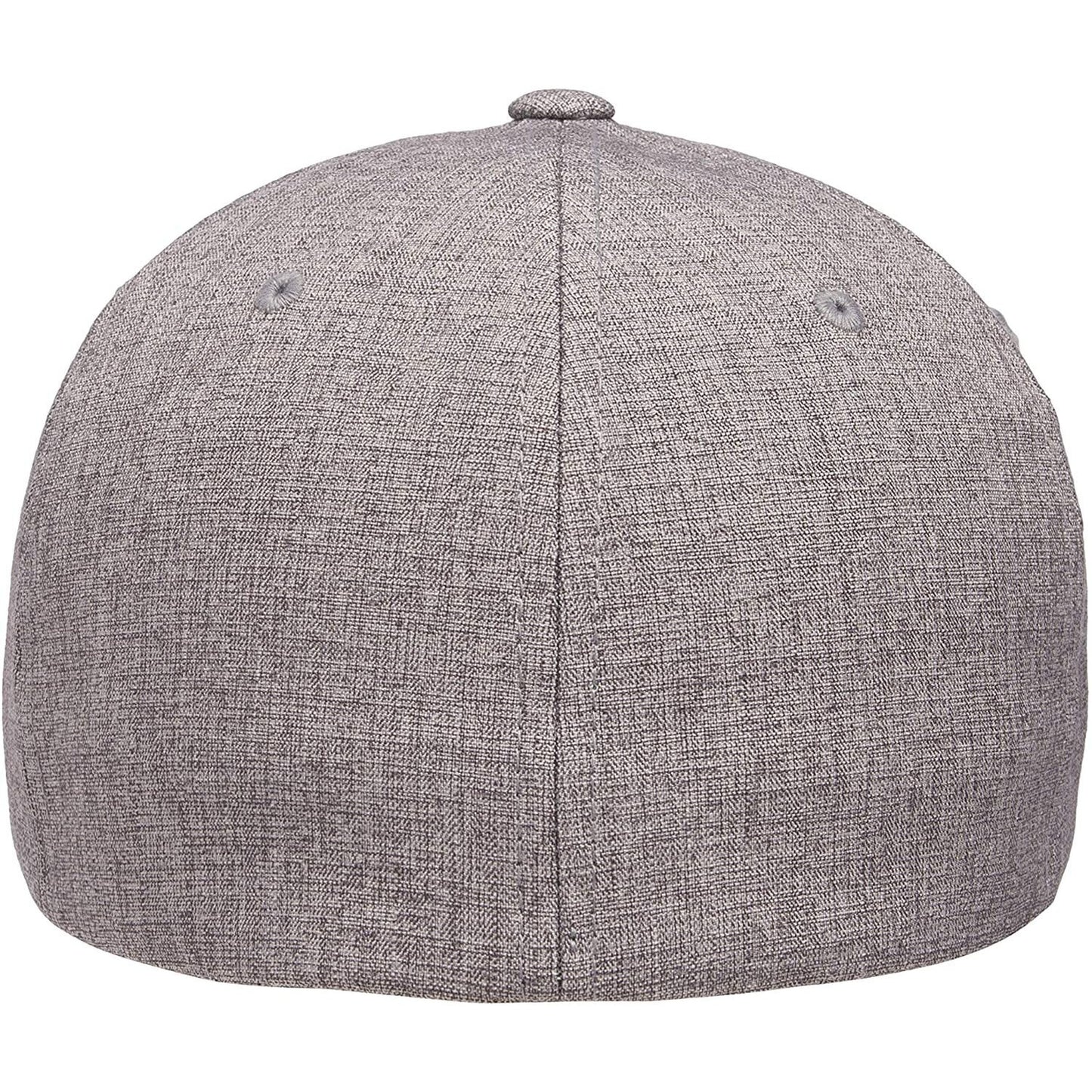 Grey Melange - Back - Flexfit Unisex Adult Heatherlight Cap