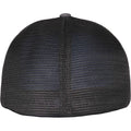 Dark Grey-Black - Back - Yupoong Unisex Adult Flexfit Trucker Cap