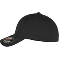 Black - Side - Flexfit Unisex Adult Alpha Shape Baseball Cap