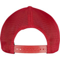 Red - Back - Flexfit Unisex Adult 110 Mesh Trucker Cap