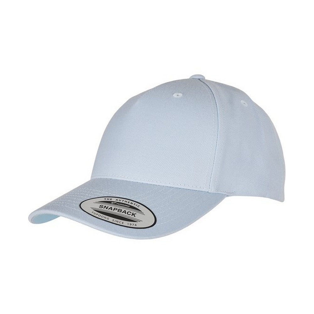 Ballad Blue - Front - Yupoong Unisex Adult Flexfit 5 Panel Snapback Cap