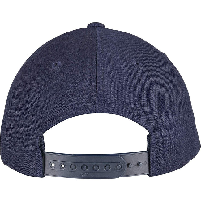 Navy - Back - Yupoong Unisex Adult Flexfit 5 Panel Snapback Cap