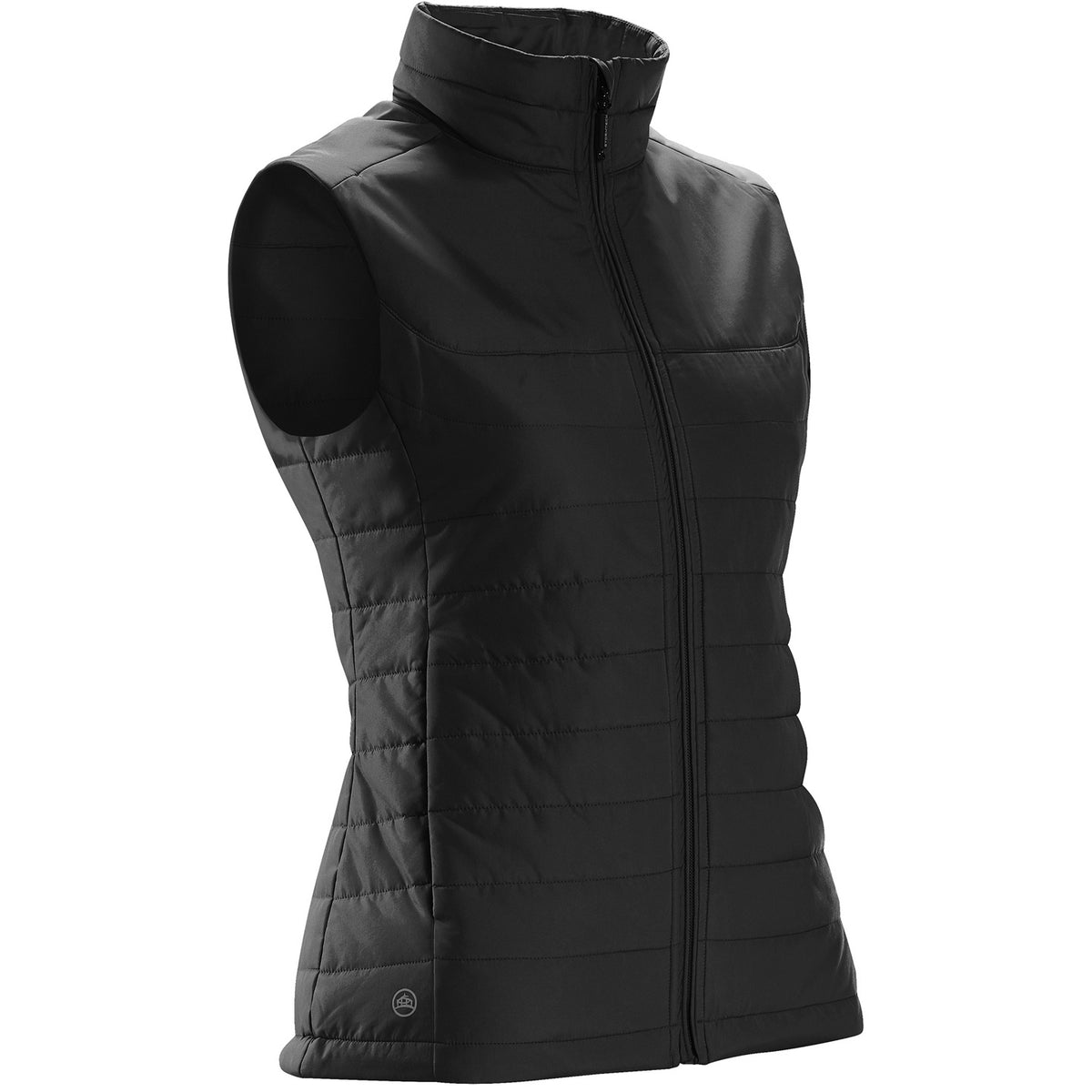 Black - Side - Stormtech Womens-Ladies Nautilus Quilted Gilet