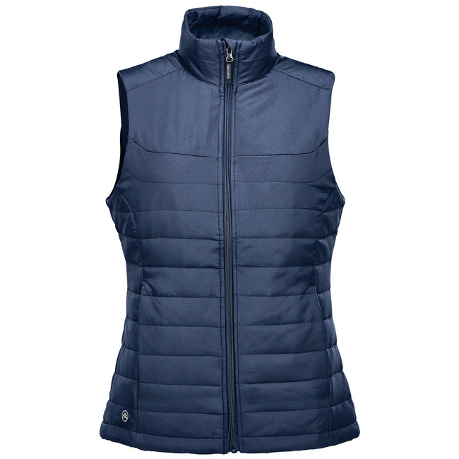 Navy - Front - Stormtech Womens-Ladies Nautilus Quilted Gilet