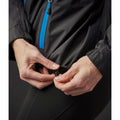 Black-Azure Blue - Pack Shot - Stormtech Womens-Ladies Olympia Soft Shell Jacket